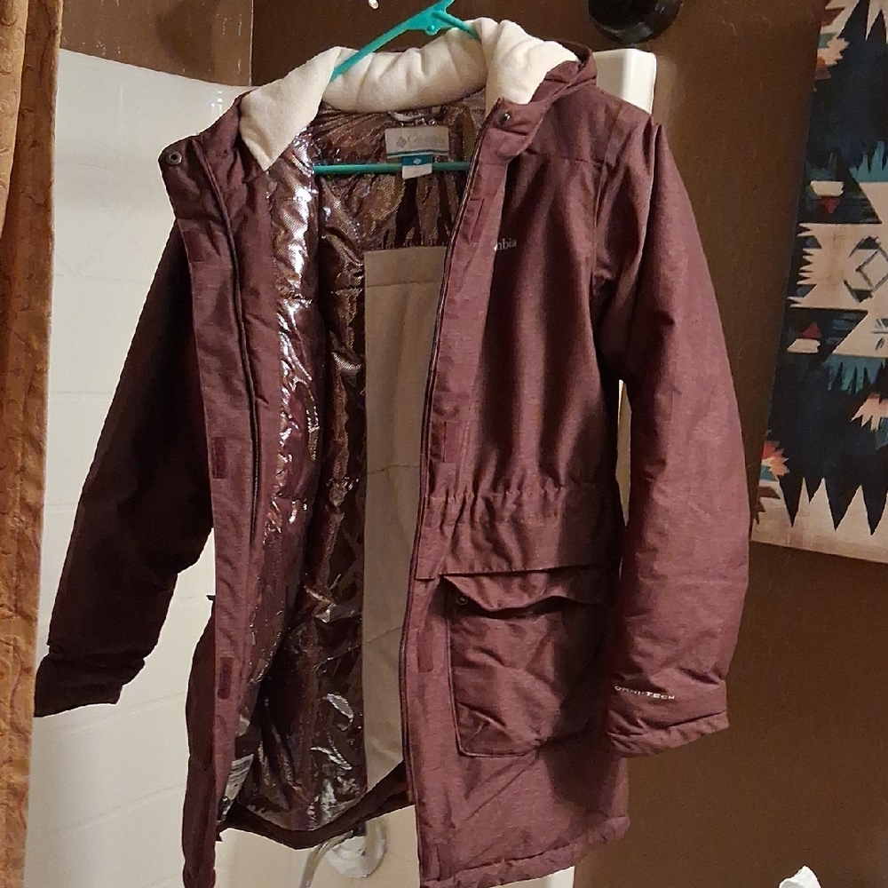 Columbia Kids' Dark Brown Puffer Jacket